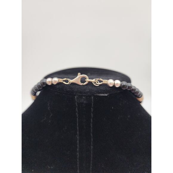 Southwestern Style Necklace Pendant Gecko Lizard Natural Stone Look 925 Clasp - Picture 5 of 9